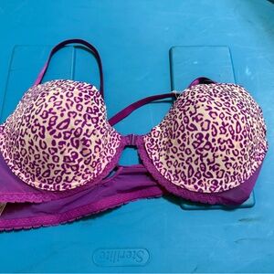 Hers by Herman pink and purple with Leopard Trim